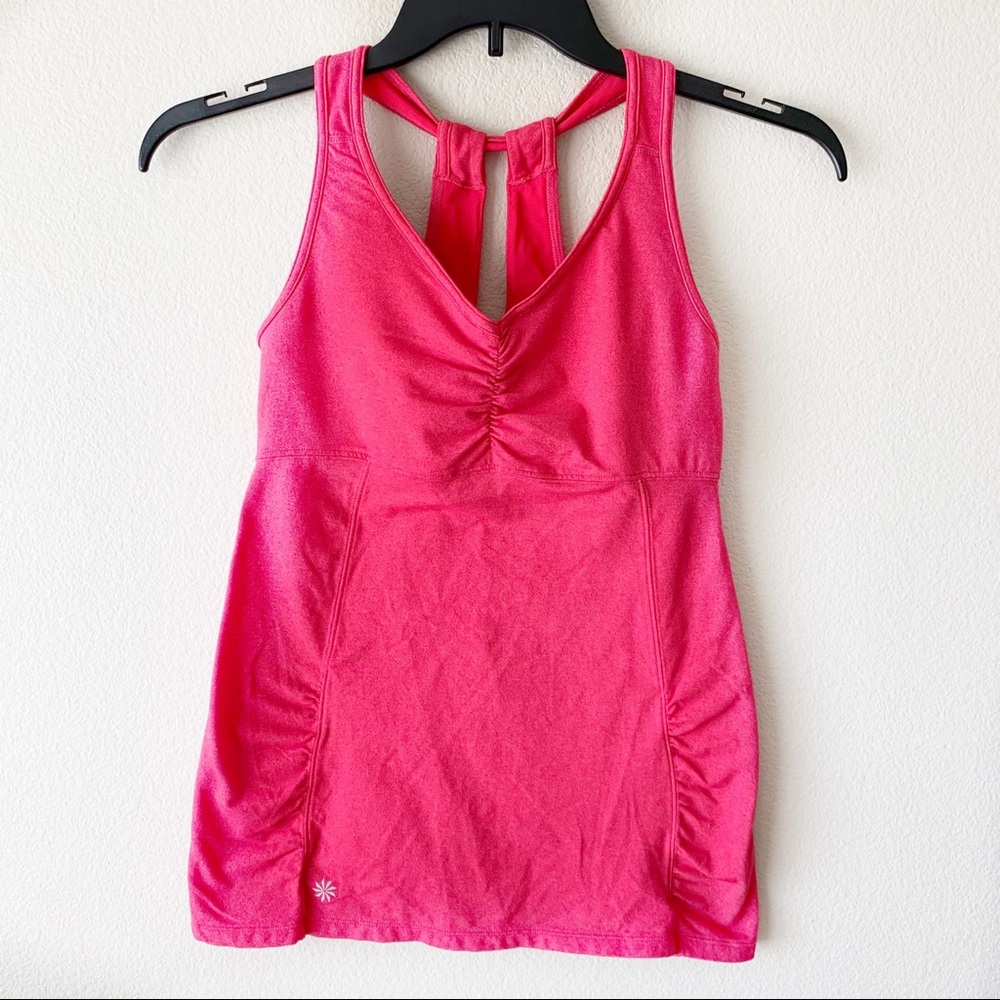 Athleta hot pink tank top